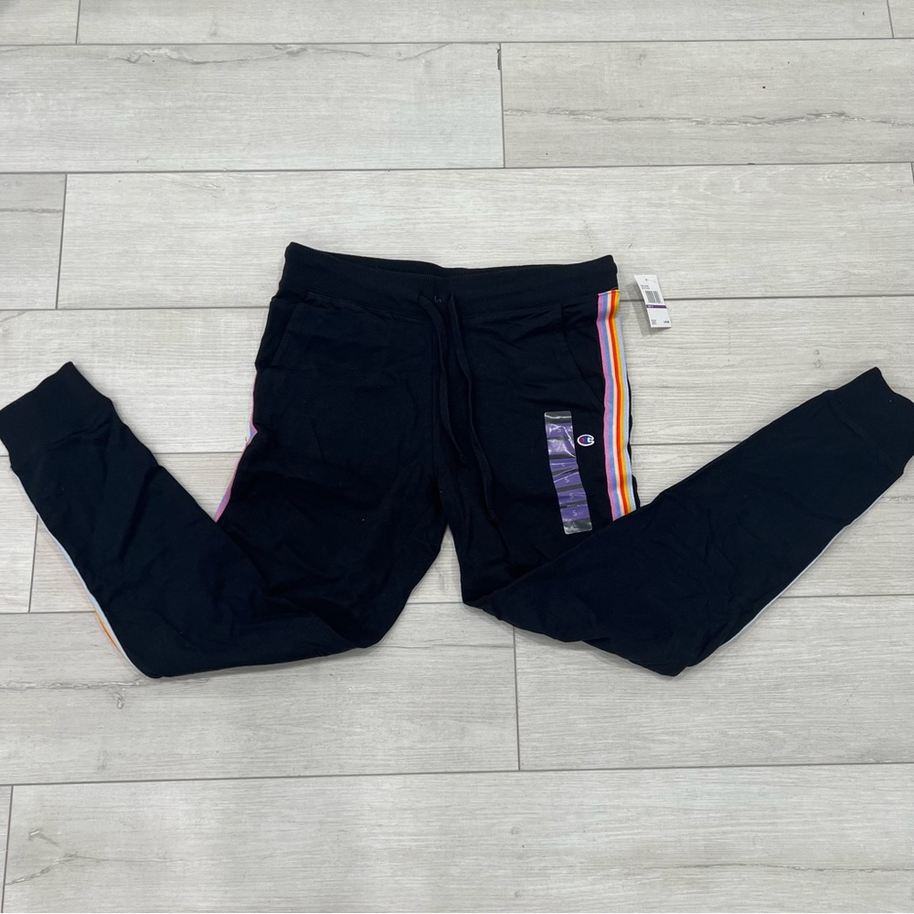 Champion Tight Fit Joggers / Sweatpants Cuffed Leg